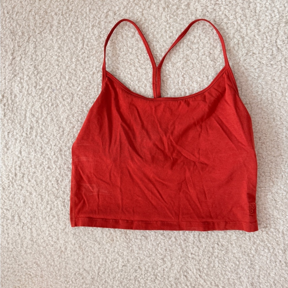 PINK by VS cropped tank top ribbed